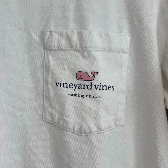 Vineyard Vines Washington DC Long Sleeve Shirt Size XS - Picture 8 of 10